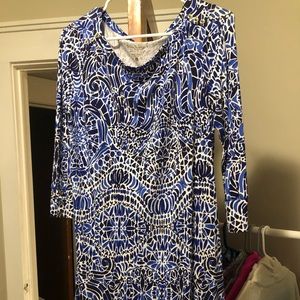 Lilly Pulitzer 3/4 sleeve dress